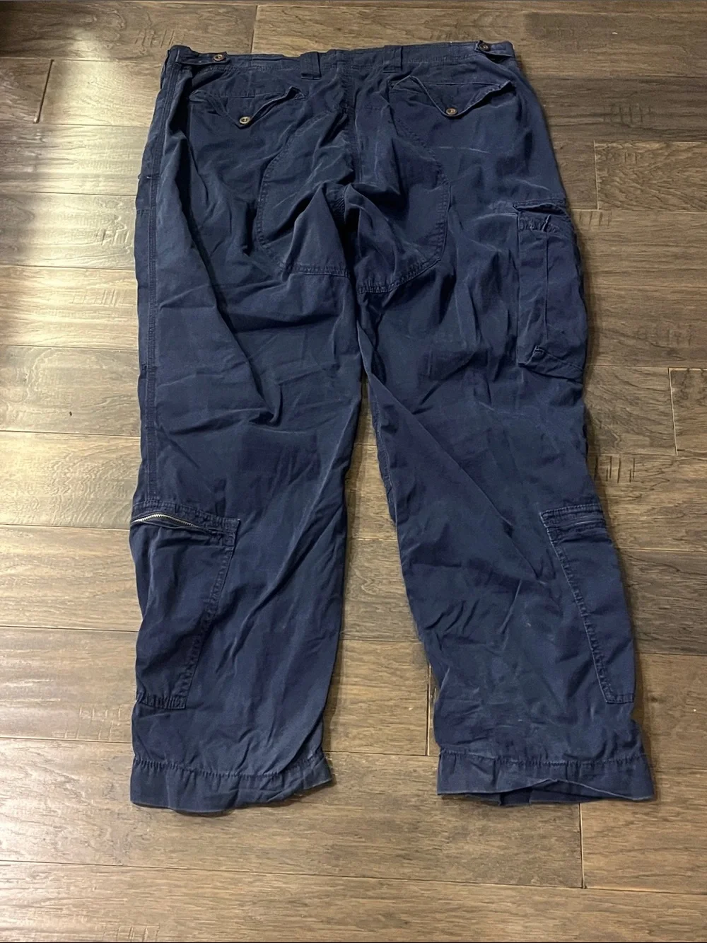 Polo Ralph Lauren Bleecker Cargo Pants navy blue Mens Size 40x32